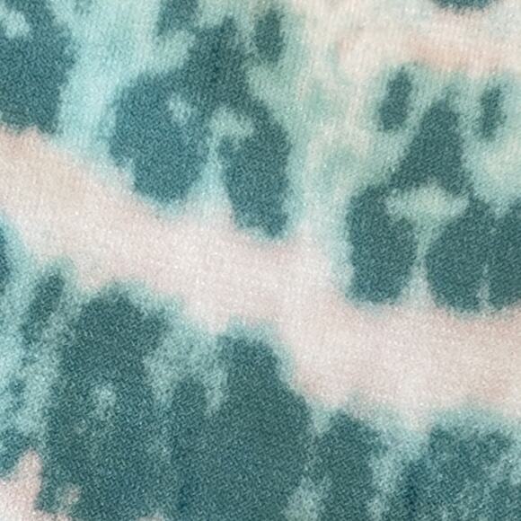 Vince Camuto Mosaic Seas Teal Stripe Ponte Skirt size Small NWOT - Picture 9 of 9